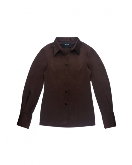 Fitted Shirt Brown