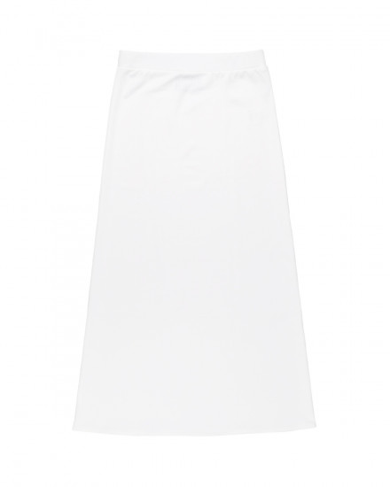 Classic Rib Skirt - White